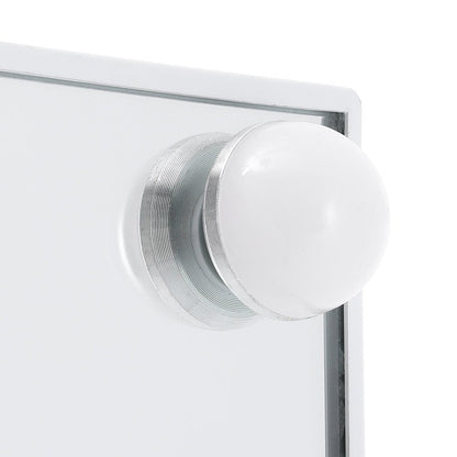 52cm W Fashion Vanity Hollywood Mirror with LED Light & Touch Dimmable Bulb - House Comfort