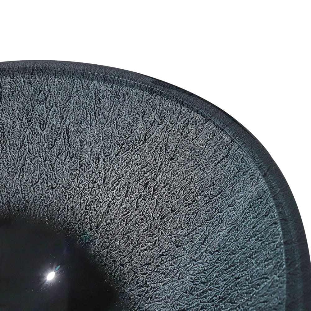 54cm W Oval Bathroom Art Tempered Glass Sink - House Comfort