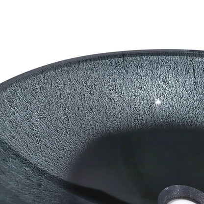 54cm W Oval Bathroom Art Tempered Glass Sink - House Comfort