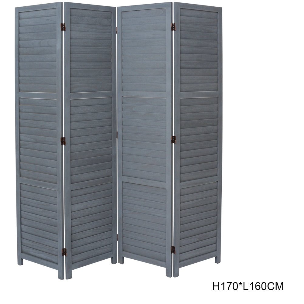 5ft H 3/4/6 Panel Furn Hand Made Wicker Folding Room Divider - House Comfort