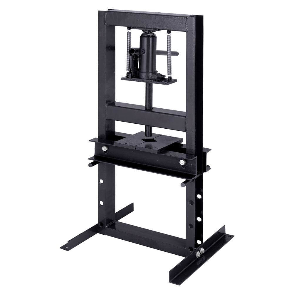 6 Ton Hydraulic H - Frame Shop Press Adjustable Working Table - House Comfort