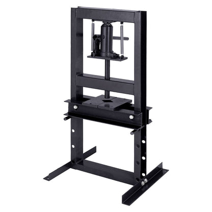 6 Ton Hydraulic H - Frame Shop Press Adjustable Working Table - House Comfort