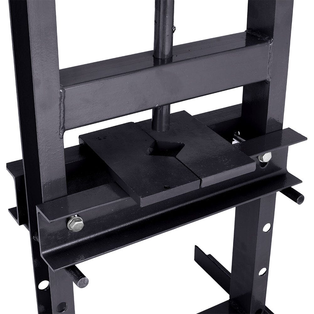 6 Ton Hydraulic H - Frame Shop Press Adjustable Working Table - House Comfort