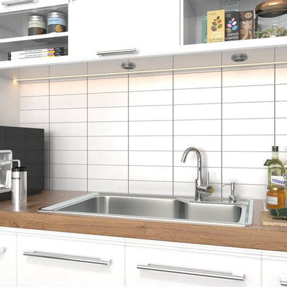 60/68cm W Stainless Steel Kitchen Sink Single Bowl Catering - House Comfort