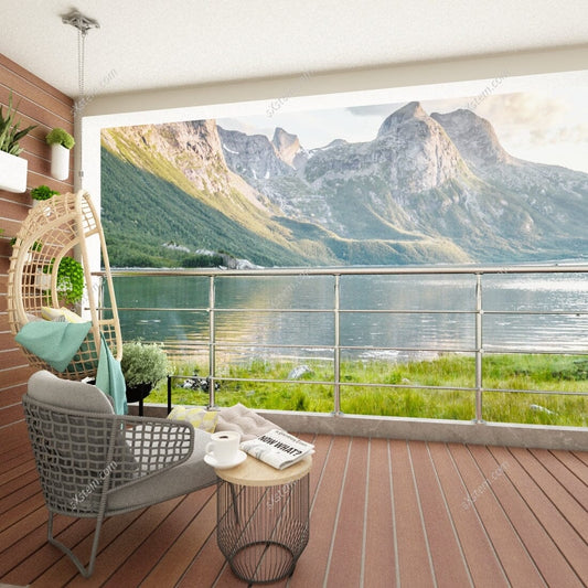 60cm Wide Silver Floor Mount Stainless Steel Handrail for Slopes and Stairs - House Comfort