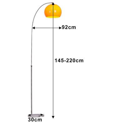 60W Arched Floor Lamp Height Adjustable - House Comfort