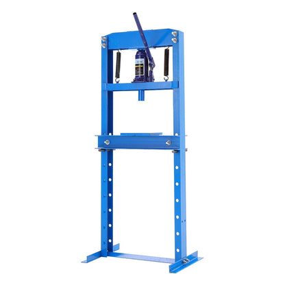 6/12/20Ton Blue Hydraulic Shop Press with Press Plates - House Comfort