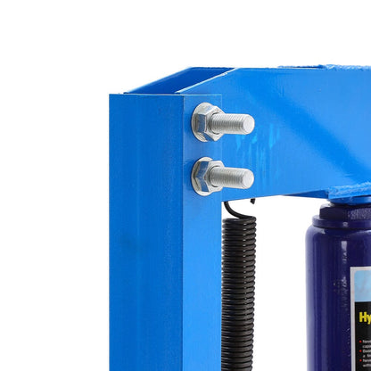 6/12/20Ton Blue Hydraulic Shop Press with Press Plates - House Comfort