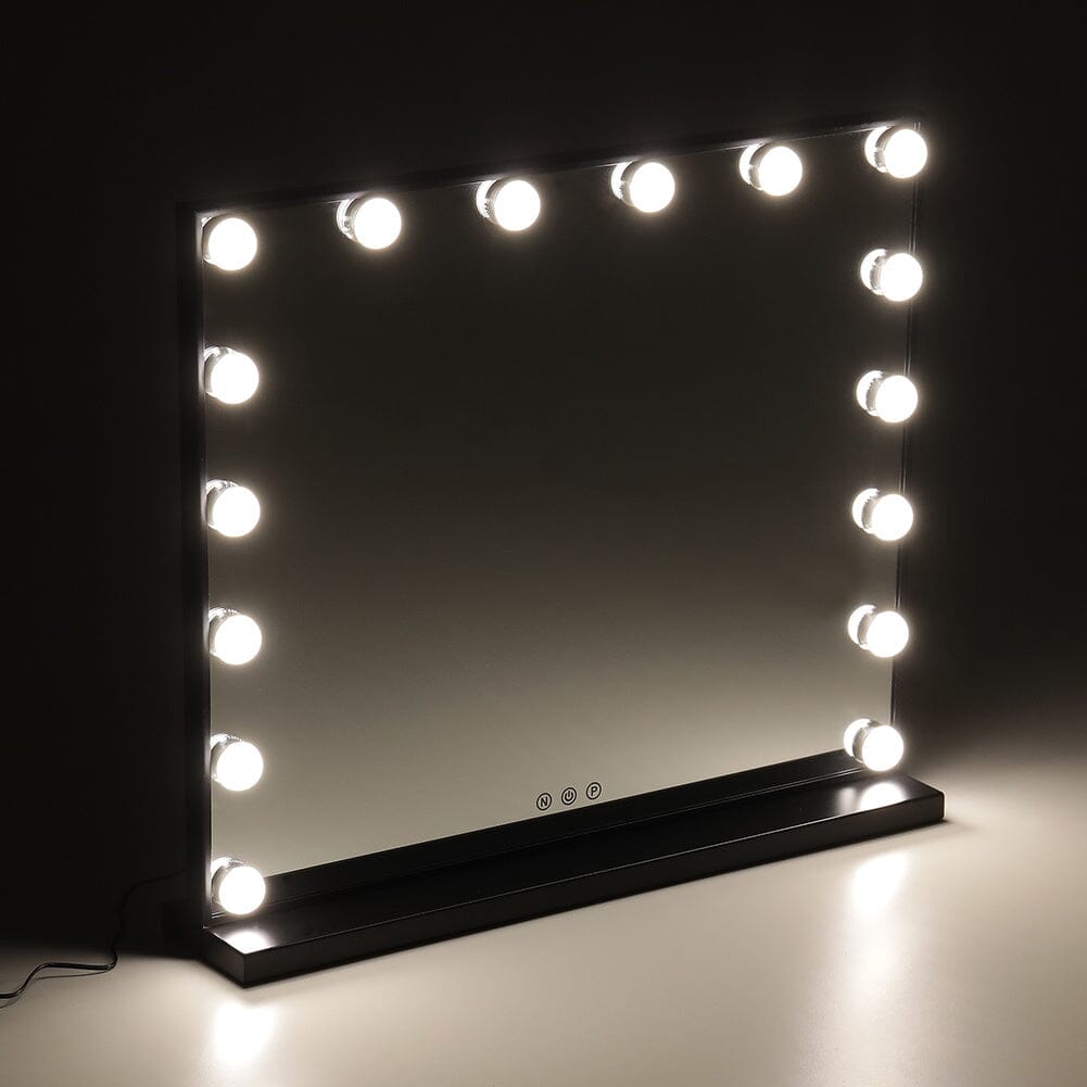62CM Wide Rectangle Hollywood LED Makeup Vanity Mirror - House Comfort