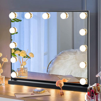 62CM Wide Rectangle Hollywood LED Makeup Vanity Mirror - House Comfort