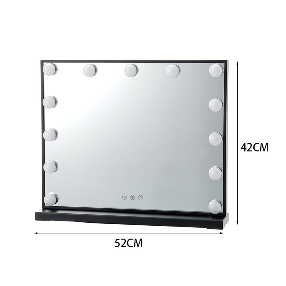 62CM Wide Rectangle Hollywood LED Makeup Vanity Mirror - House Comfort