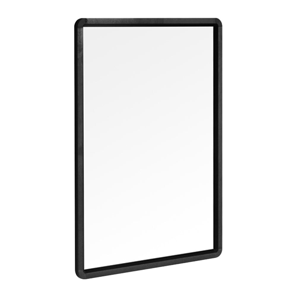630x480mm Bathroom Mirror Black Framed Decorative Mirror - House Comfort