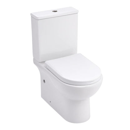 63cm D Comfortable 2 - Piece Elongated Toilet with Dual Flush - House Comfort