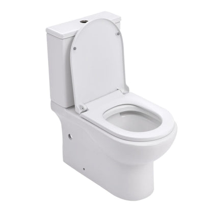 63cm D Comfortable 2 - Piece Elongated Toilet with Dual Flush - House Comfort