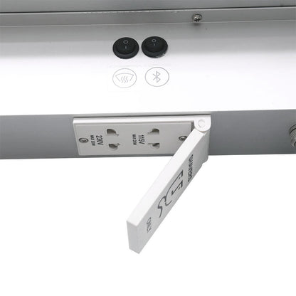 65*60cm LED Mirror Cabinet with Bluetooth Double Door - House Comfort