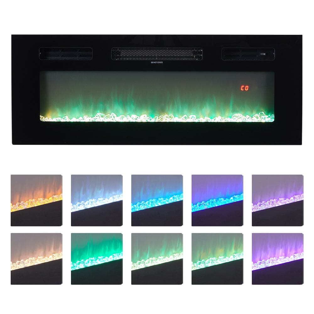 70 inch Elegant and Functional Electric Fireplace TV Stand with Modern Features - House Comfort