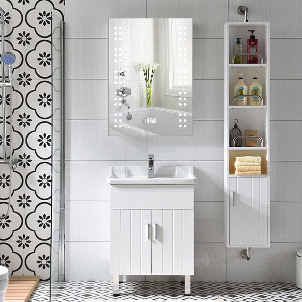 700x500 MM Rectangle Smart LED Touch Bathroom Mirror - House Comfort