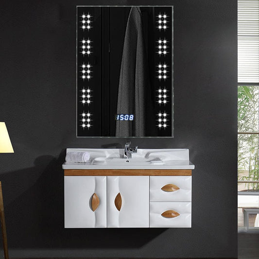 700x500 MM Rectangle Smart LED Touch Bathroom Mirror - House Comfort