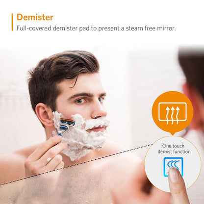 700x500 MM Rectangle Smart LED Touch Bathroom Mirror - House Comfort