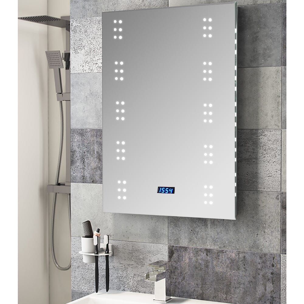 700x500 MM Rectangle Smart LED Touch Bathroom Mirror - House Comfort