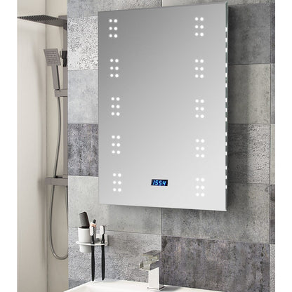 700x500 MM Rectangle Smart LED Touch Bathroom Mirror - House Comfort