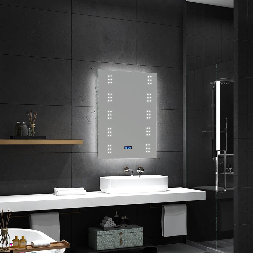 700x500 MM Rectangle Smart LED Touch Bathroom Mirror - House Comfort