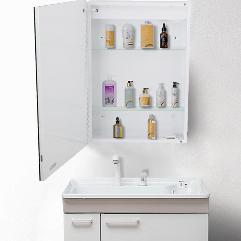 700x500MM LED Illuminated Mirror Cabinet with Shaver Socket&Demister Pad - House Comfort