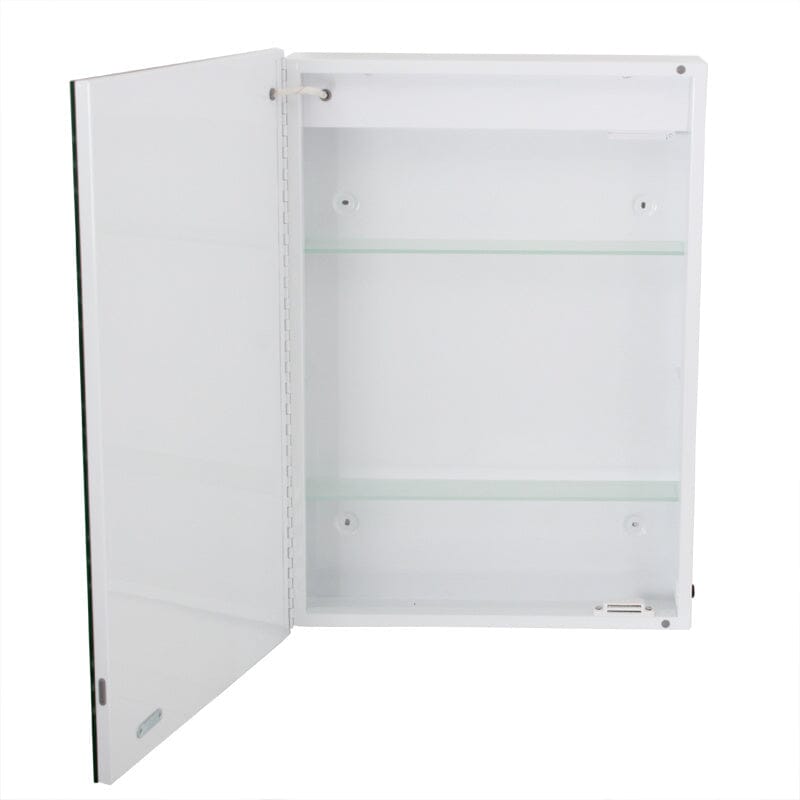 700x500MM LED Illuminated Mirror Cabinet with Shaver Socket&Demister Pad - House Comfort