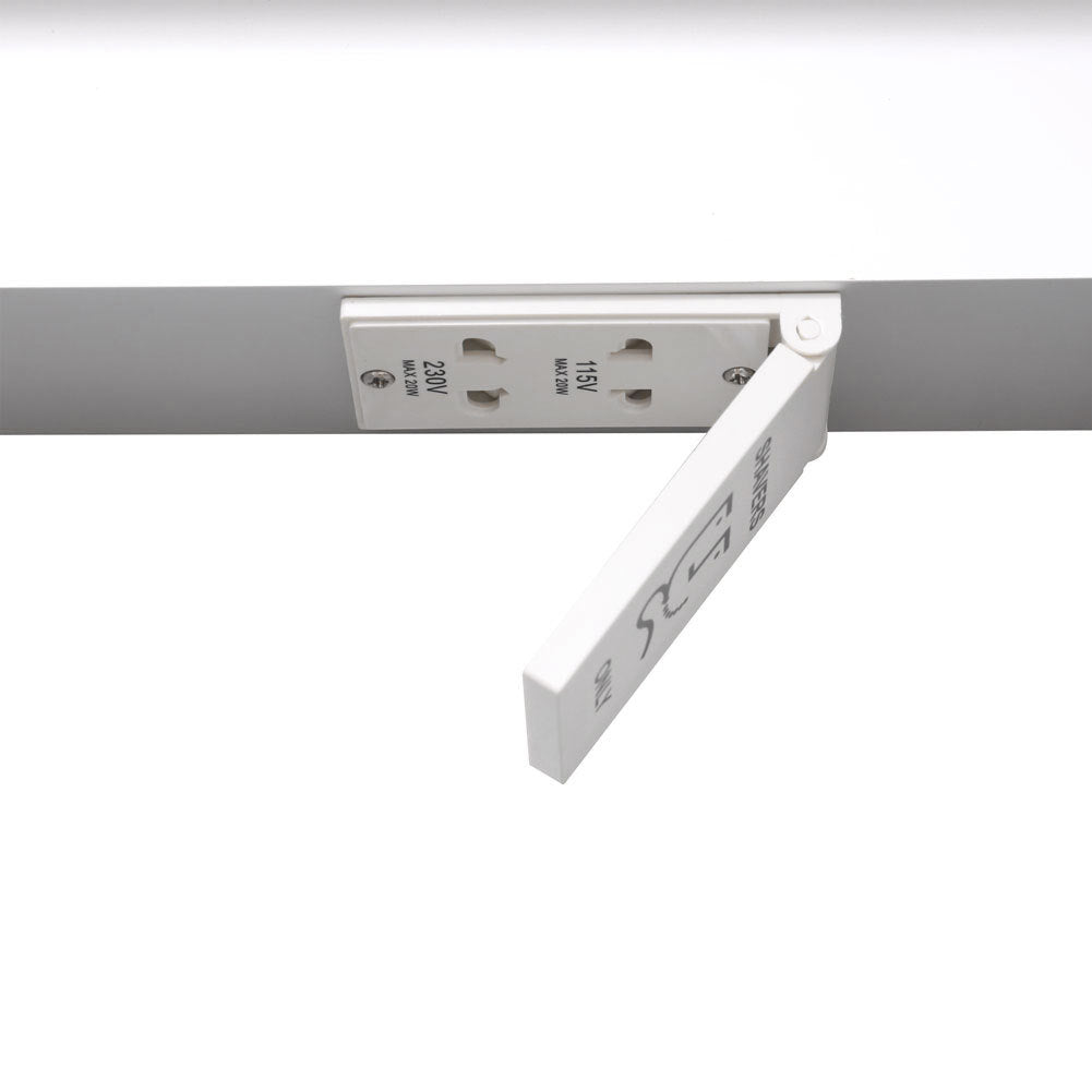 70cm Height LED Light Mirror Cabinet Single Door with Demister Film IP44 Frame - House Comfort