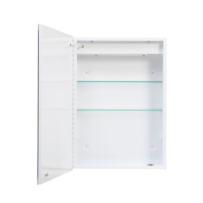 70cm Height Modern Rectangular LED Bathroom Mirror with Wall Mount Cabinet - House Comfort