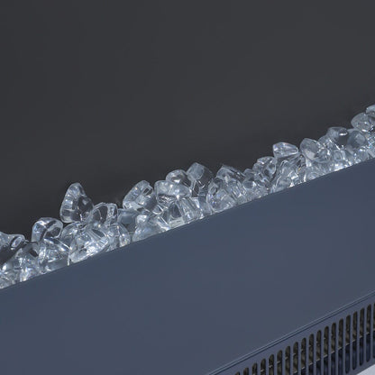 72 inch Wall Mounted Electric Fireplaces With Remote Control 9 Flame Colours Heater - House Comfort