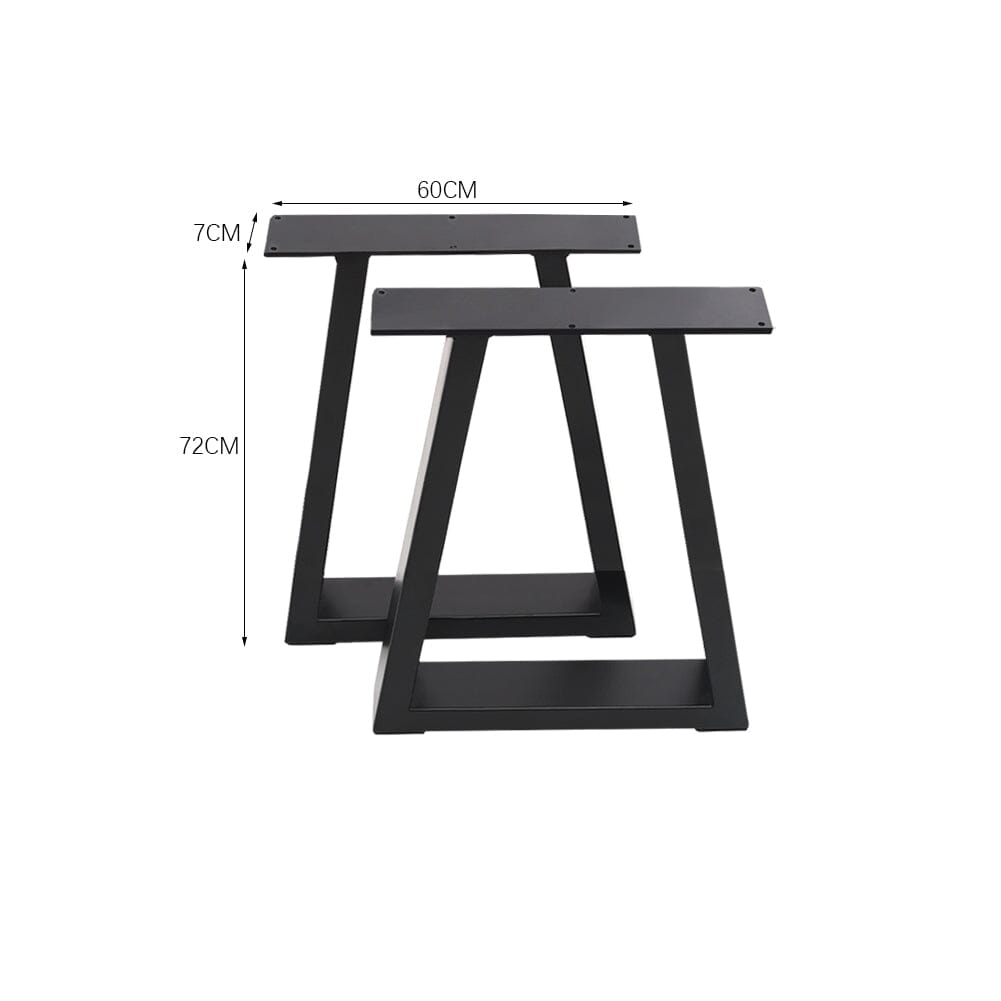 72/90 cm Hight 2 Pcs Metallic DIY Table Legs Simple to Install - House Comfort