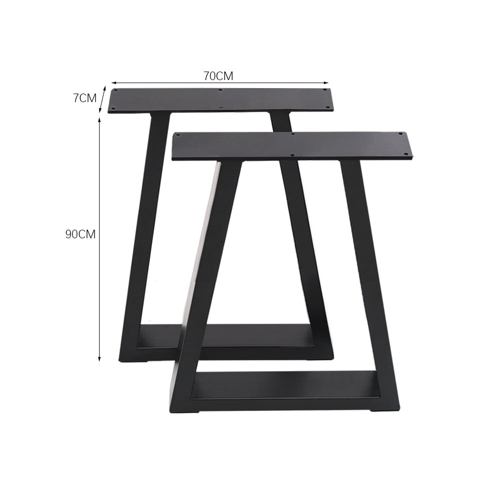 72/90 cm Hight 2 Pcs Metallic DIY Table Legs Simple to Install - House Comfort