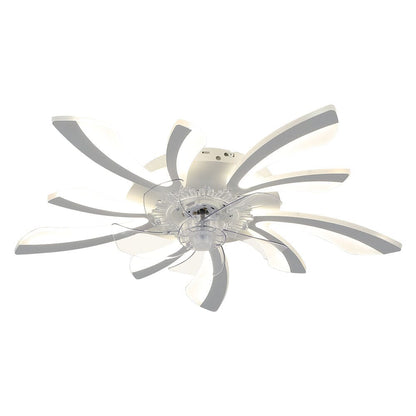 78cm Dia. Acrylic Creative Ceiling Fan with LED Lights - House Comfort