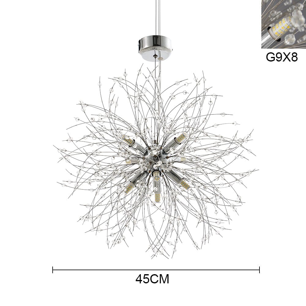 8 Light Holders Sputnik Hanging Pendant Light - House Comfort