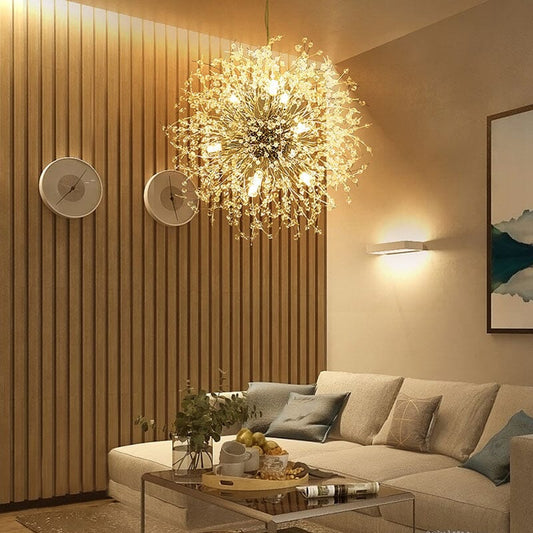 8 Light Holders Sputnik Hanging Pendant Light - House Comfort