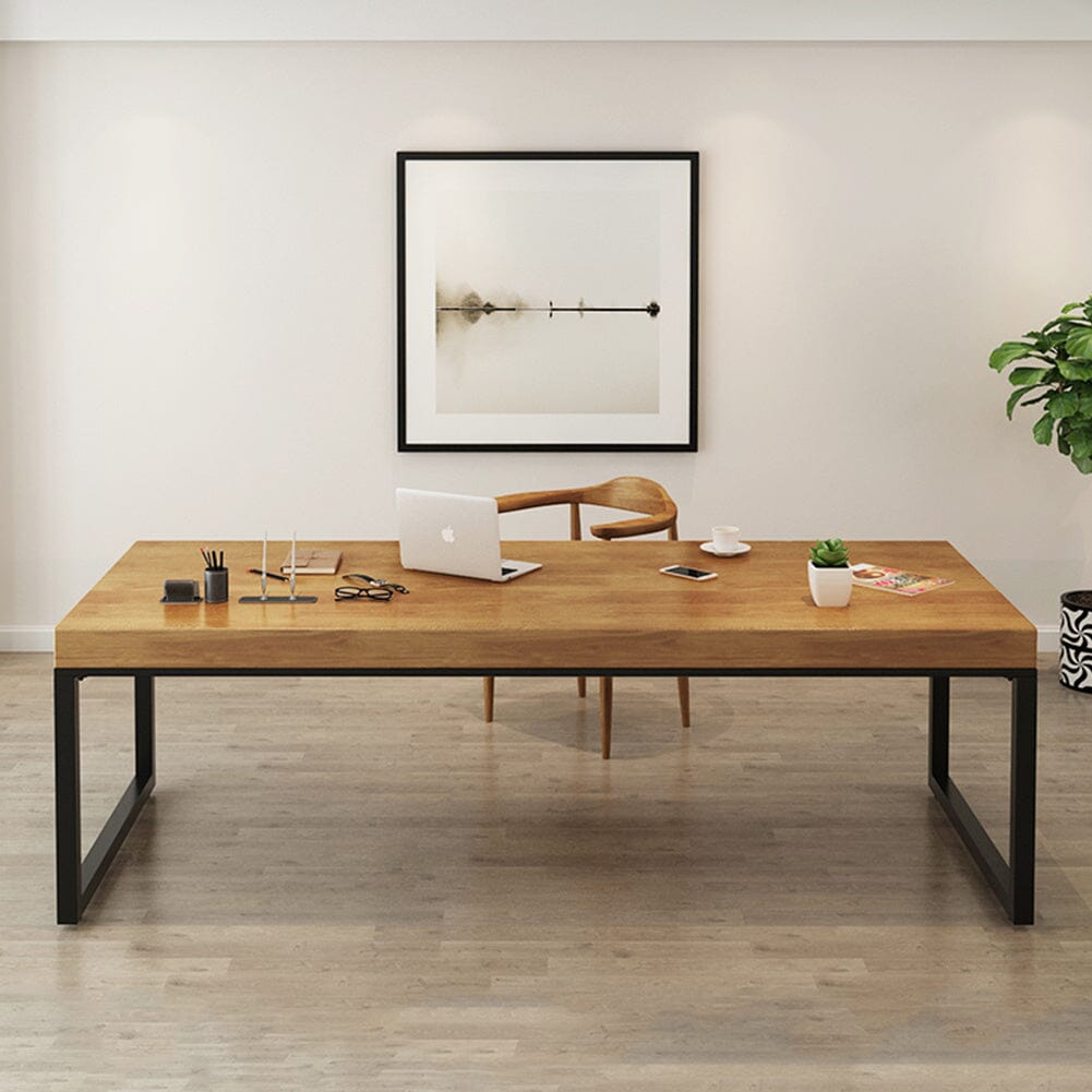 90 L Rectangular Iron Table Legs Heavy Duty DIY Table Bases - House Comfort