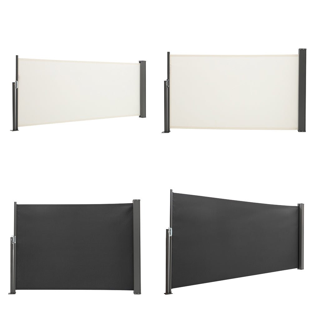 9ft Length Side Awning Retractable Outdoor Privacy Screen - House Comfort