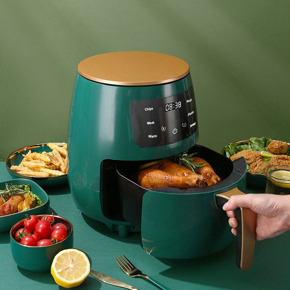 4 Litre Air Fryer with Non-stick Basket and Digital Screen Control Velora Boutique