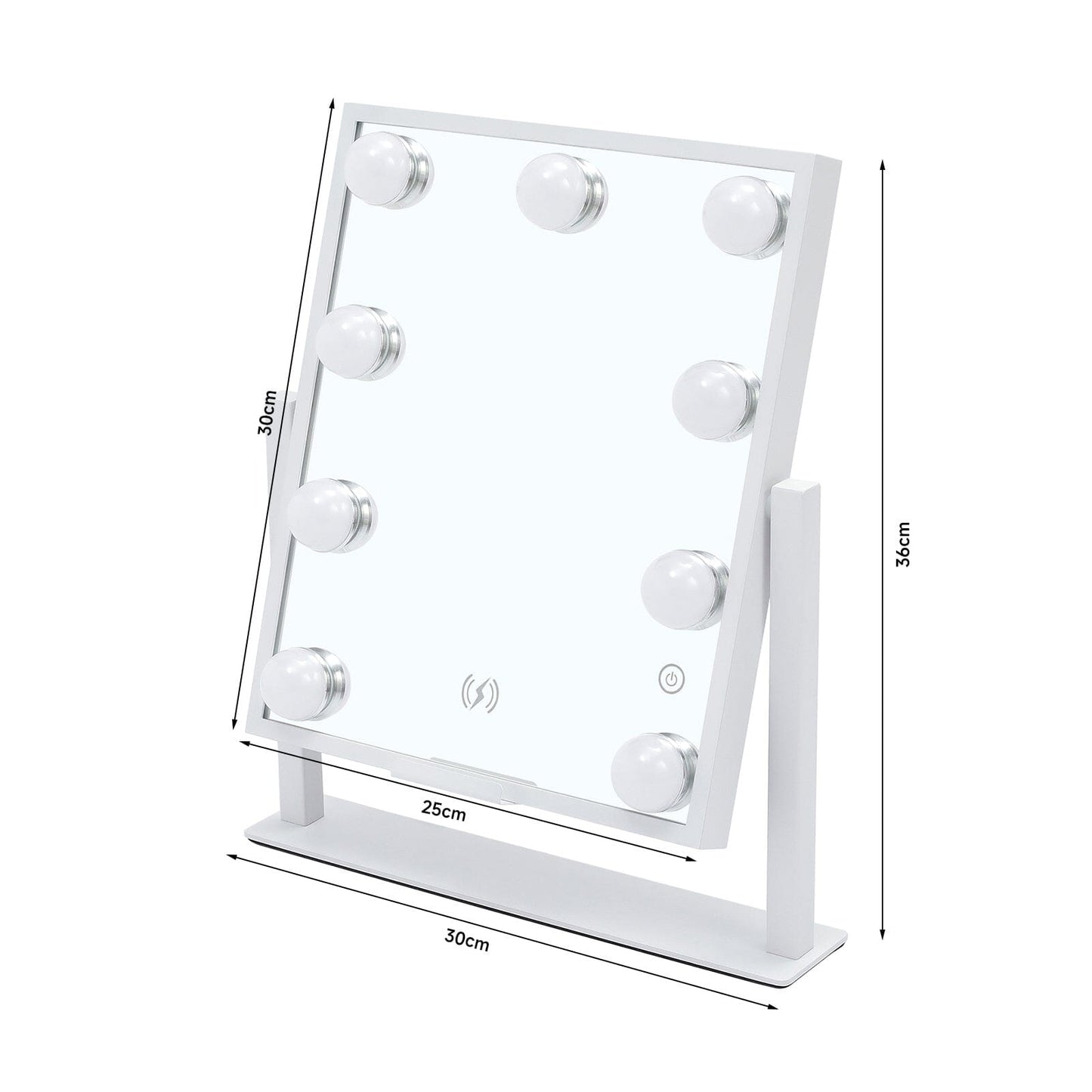 Adjustable LED Hollywood Vanity Mirror Touch Screen Control - House Comfort