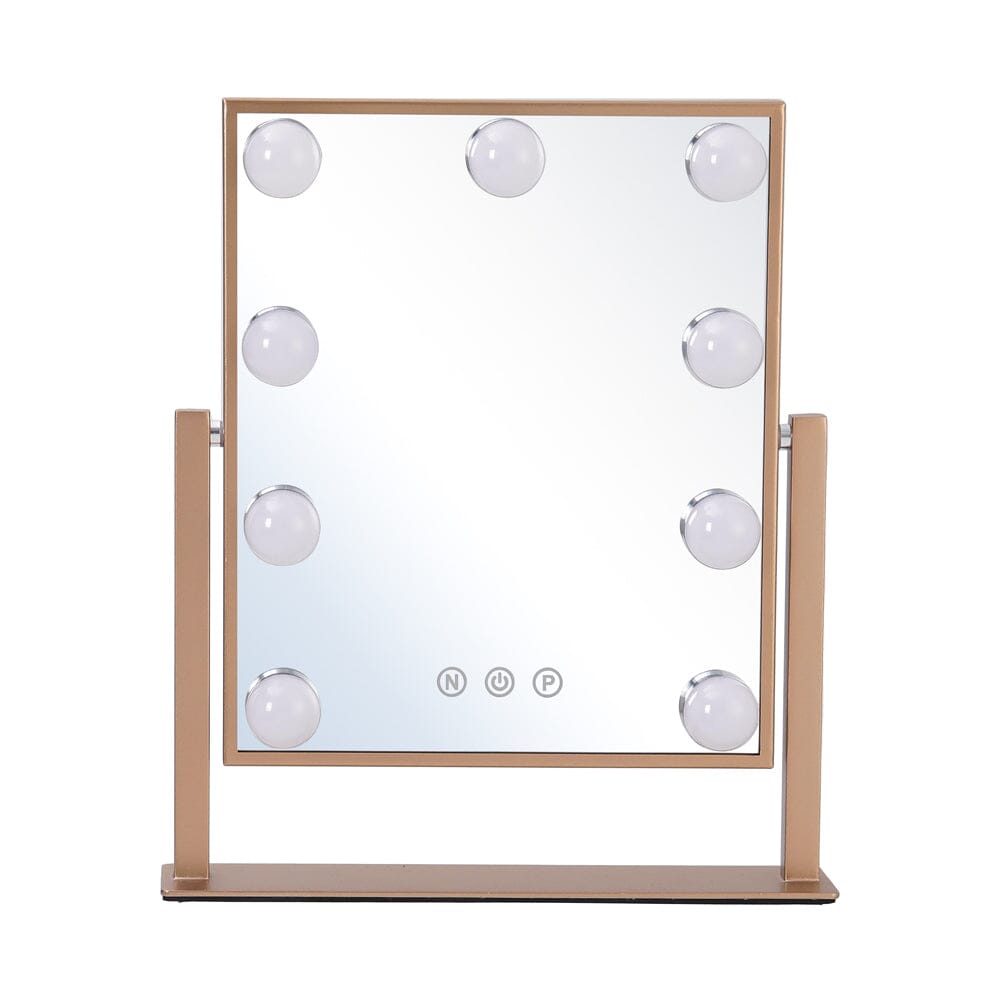 Adjustable LED Hollywood Vanity Mirror Touch Screen Control - House Comfort