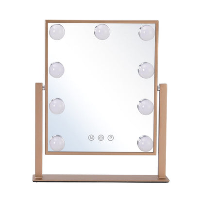 Adjustable LED Hollywood Vanity Mirror Touch Screen Control - House Comfort
