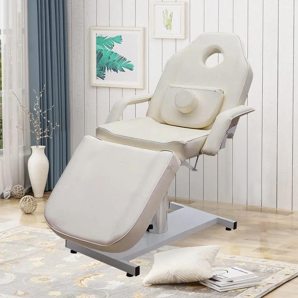 Adjustable PVC Leather Beauty Salon and SPA Treatment Bed - House Comfort