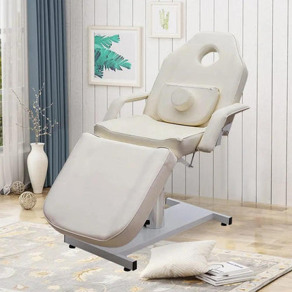 Adjustable PVC Leather Beauty Salon and SPA Treatment Bed - House Comfort