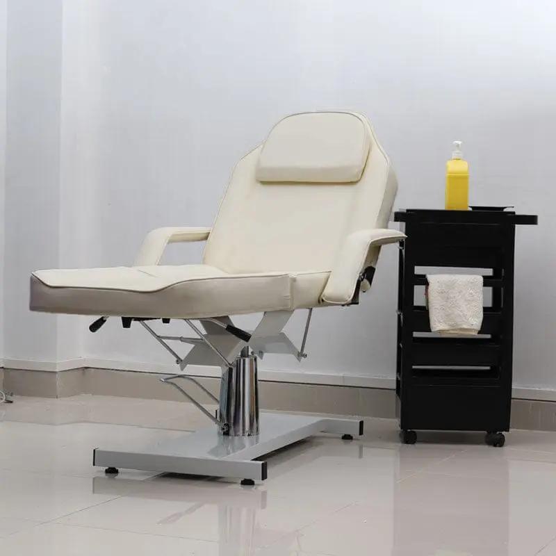 Adjustable PVC Leather Beauty Salon and SPA Treatment Bed - House Comfort
