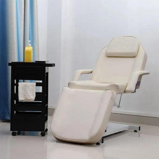 Adjustable PVC Leather Beauty Salon and SPA Treatment Bed - House Comfort