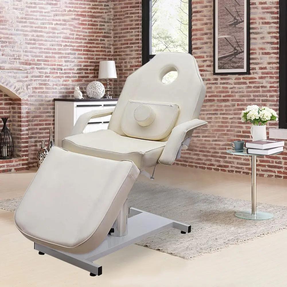 Adjustable PVC Leather Beauty Salon and SPA Treatment Bed - House Comfort