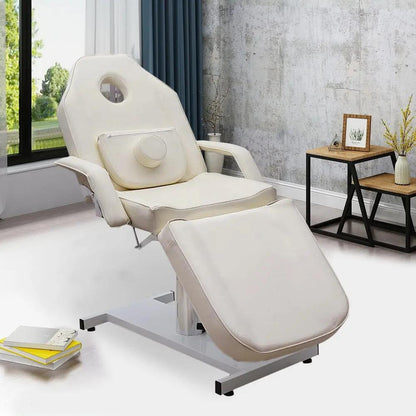 Adjustable PVC Leather Beauty Salon and SPA Treatment Bed - House Comfort