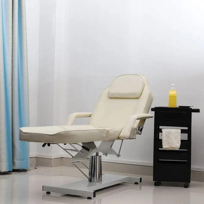 Adjustable PVC Leather Beauty Salon and SPA Treatment Bed - House Comfort