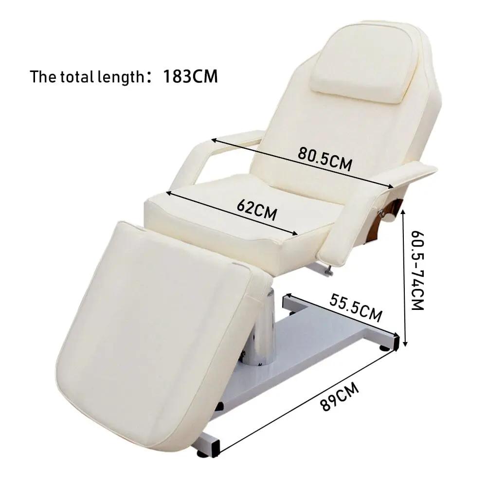 Adjustable PVC Leather Beauty Salon and SPA Treatment Bed - House Comfort